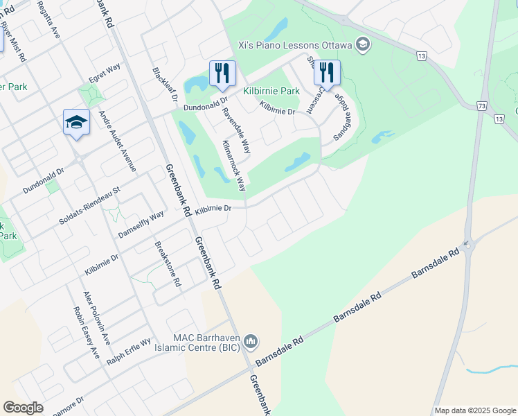 797 Kilbirnie Drive, Ottawa ON Walk Score