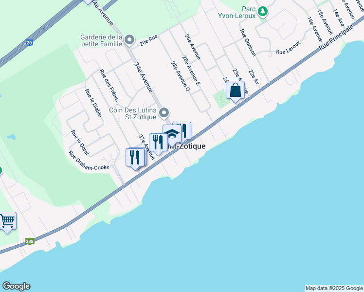 SaintZotique QC Walk Score