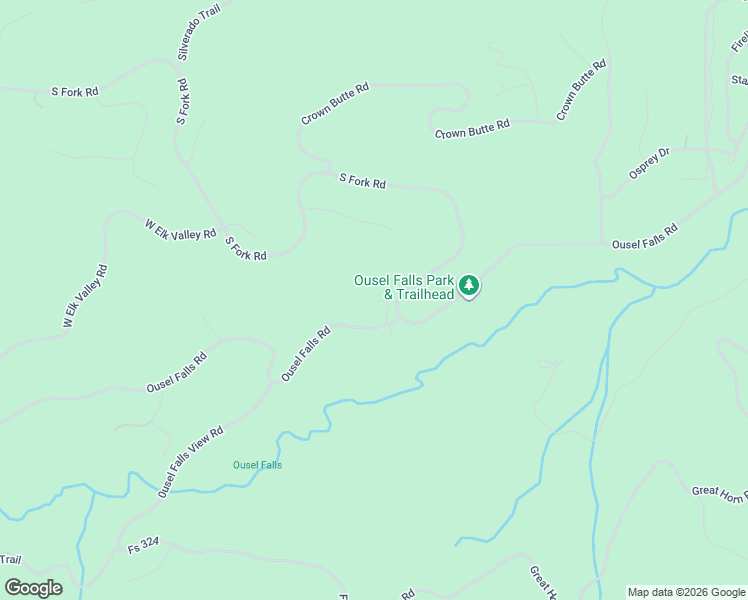map of restaurants, bars, coffee shops, grocery stores, and more near South Fork Road in Gallatin Gateway