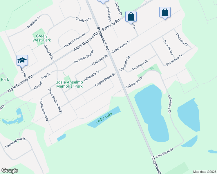map of restaurants, bars, coffee shops, grocery stores, and more near 6567 Courtland Grove Crescent in Ottawa