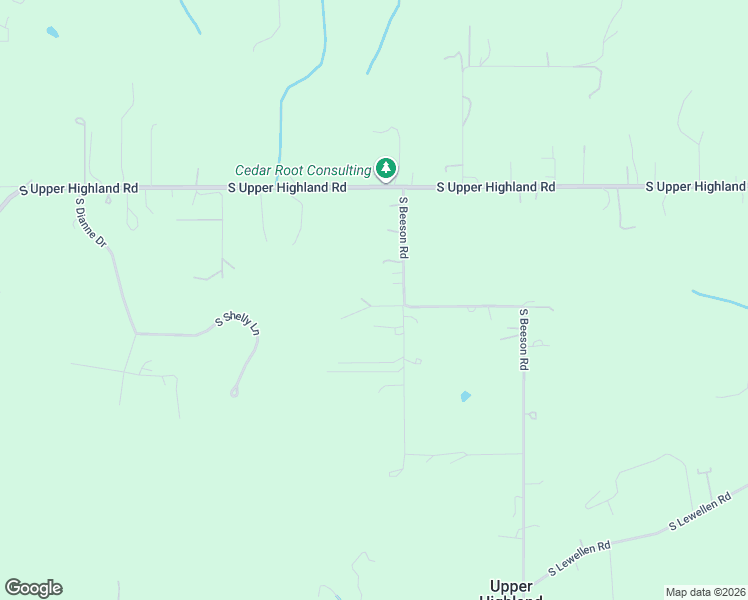 map of restaurants, bars, coffee shops, grocery stores, and more near 24983 South Beeson Road in Beavercreek