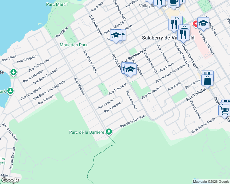 235 Rue Poissant, SalaberrydeValleyfield QC Walk Score