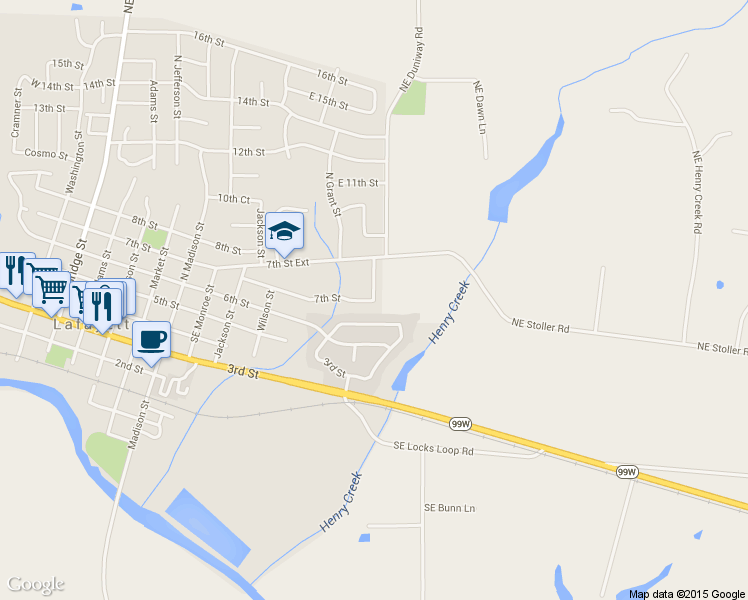 map of restaurants, bars, coffee shops, grocery stores, and more near 1173 7th St in Lafayette