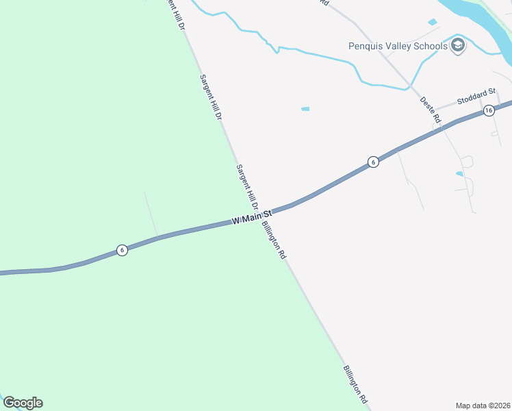 map of restaurants, bars, coffee shops, grocery stores, and more near 177 West Main Street in Milo