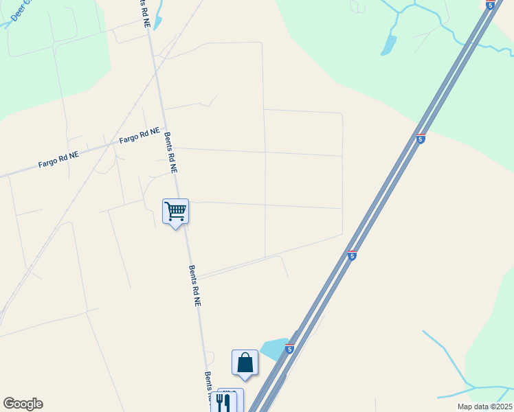 map of restaurants, bars, coffee shops, grocery stores, and more near 22506 Bents Road Northeast in Aurora