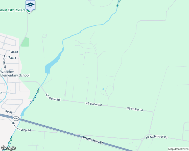 map of restaurants, bars, coffee shops, grocery stores, and more near 4305 Northeast Henry Creek Road in Dayton