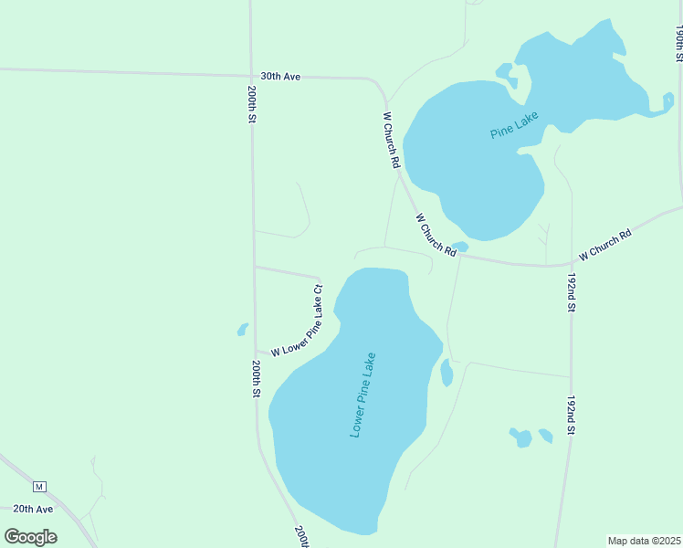 map of restaurants, bars, coffee shops, grocery stores, and more near 248 West Lower Pine Lake Court in Star Prairie