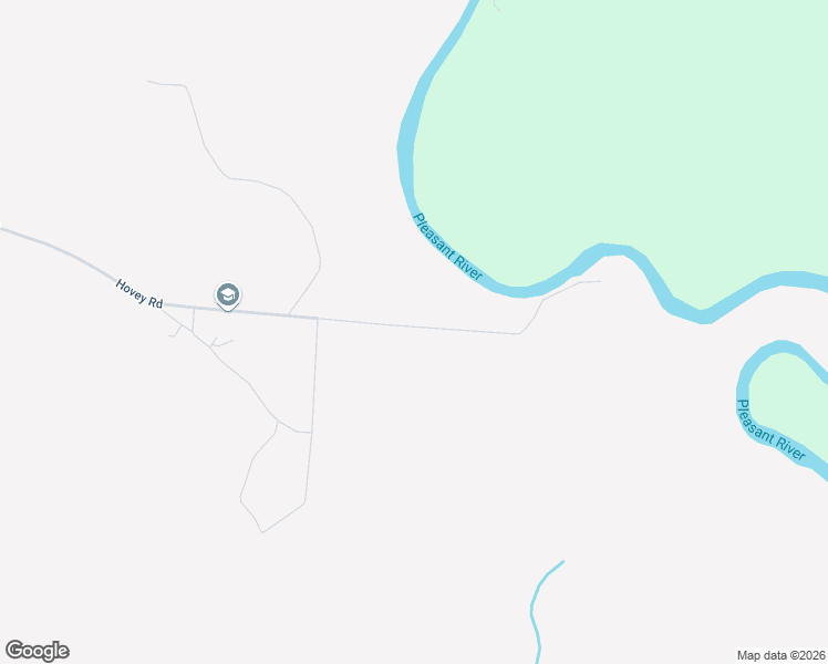 map of restaurants, bars, coffee shops, grocery stores, and more near Hovey Road in Milo