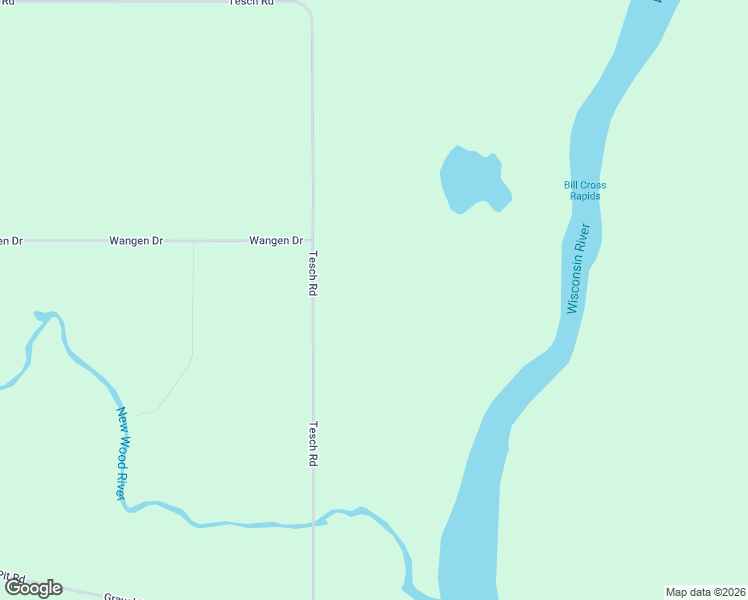 map of restaurants, bars, coffee shops, grocery stores, and more near 3656 Tesch Road in Merrill