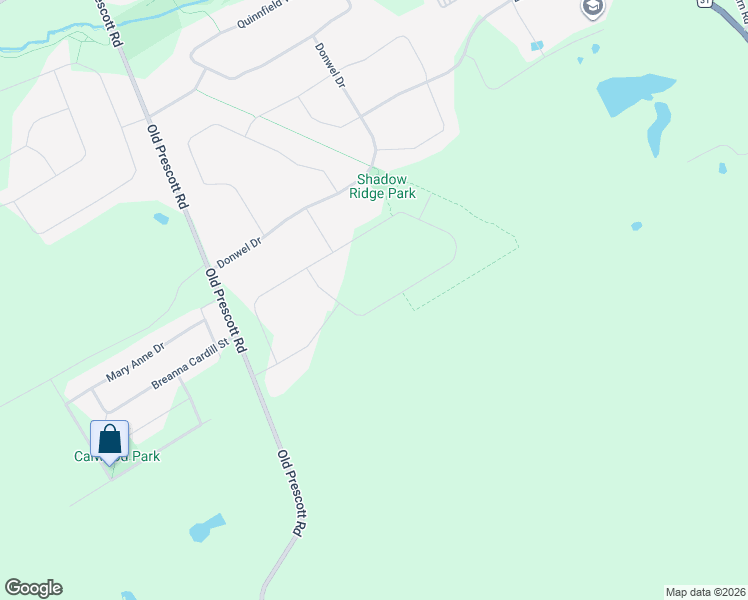 map of restaurants, bars, coffee shops, grocery stores, and more near 576 Shoreway Drive in Ottawa