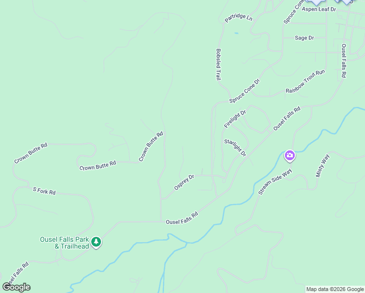 map of restaurants, bars, coffee shops, grocery stores, and more near 499 Running Dog Road in Gallatin Gateway