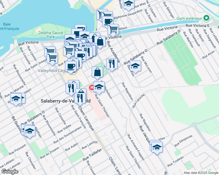 38 Avenue du Parc, SalaberrydeValleyfield QC Walk Score