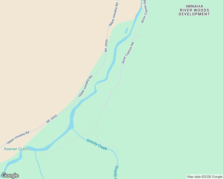 map of restaurants, bars, coffee shops, grocery stores, and more near River Caynon Road in Imnaha
