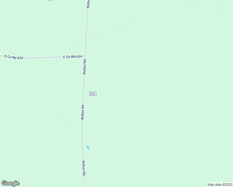 map of restaurants, bars, coffee shops, grocery stores, and more near County Road 634 in Posen