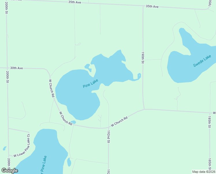 map of restaurants, bars, coffee shops, grocery stores, and more near 275 192nd Street in Star Prairie