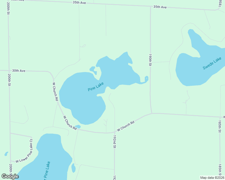 map of restaurants, bars, coffee shops, grocery stores, and more near 275 192nd Street in Star Prairie