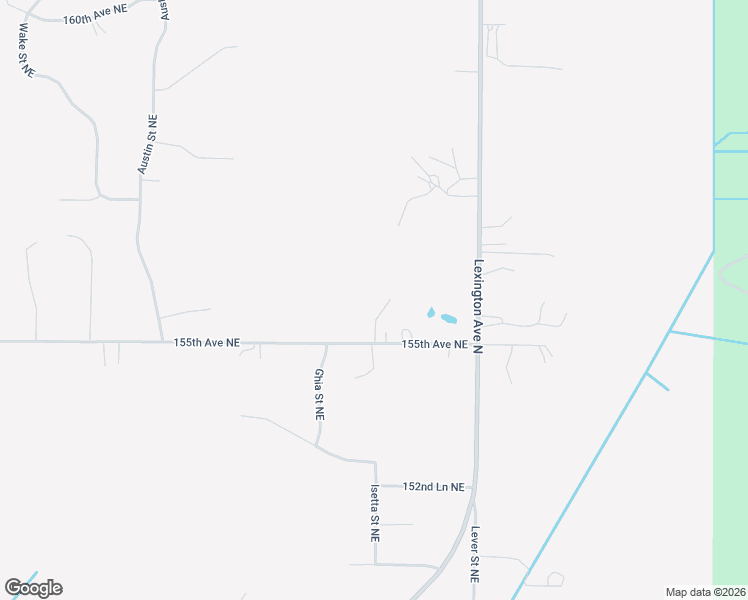 map of restaurants, bars, coffee shops, grocery stores, and more near 15544 Isetta Street Northeast in Ham Lake