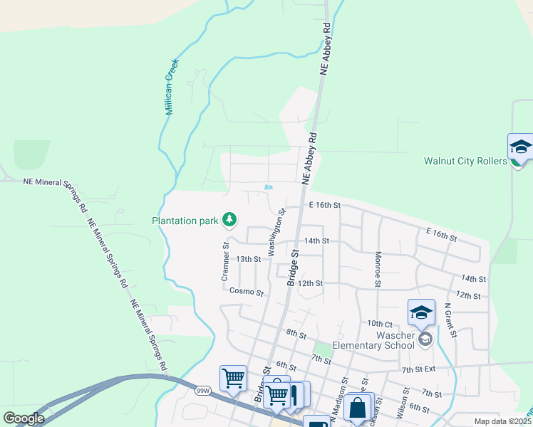 map of restaurants, bars, coffee shops, grocery stores, and more near 107 Haylen Drive in Lafayette