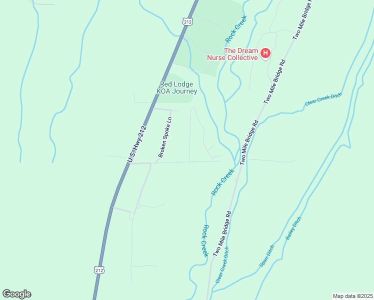 map of restaurants, bars, coffee shops, grocery stores, and more near 1-15 Beavertail Rd in Red Lodge