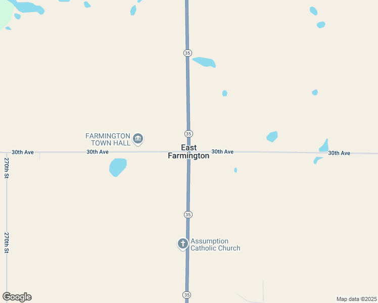 map of restaurants, bars, coffee shops, grocery stores, and more near in East Farmington