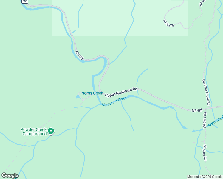 map of restaurants, bars, coffee shops, grocery stores, and more near 36760 Upper Nestucca River Road in Beaver