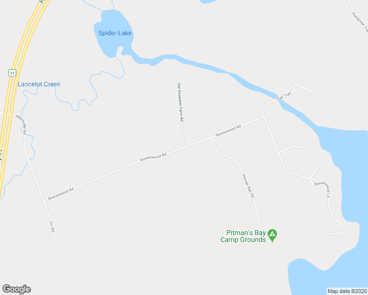 map of restaurants, bars, coffee shops, grocery stores, and more near Rowanwood Road in Huntsville