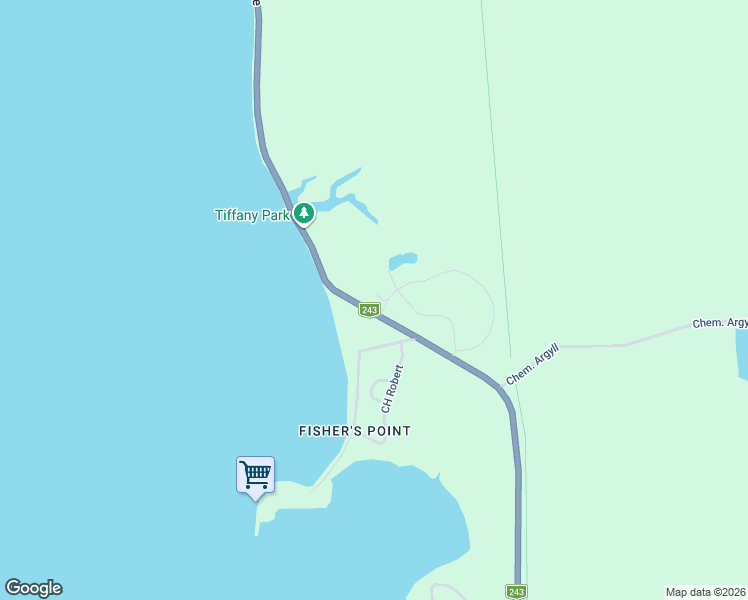 map of restaurants, bars, coffee shops, grocery stores, and more near 399 Québec 243 in Foster