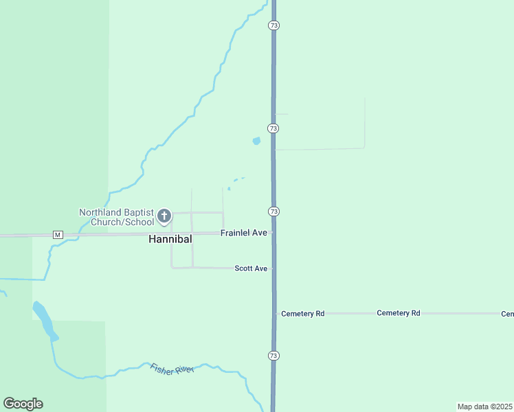 map of restaurants, bars, coffee shops, grocery stores, and more near N6129 Wisconsin 73 in Gilman