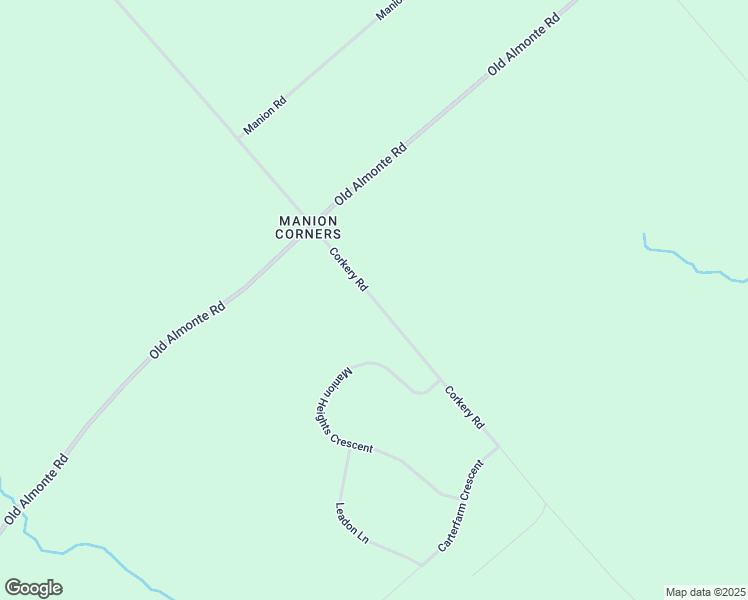 map of restaurants, bars, coffee shops, grocery stores, and more near 848 Corkery Road in Ottawa