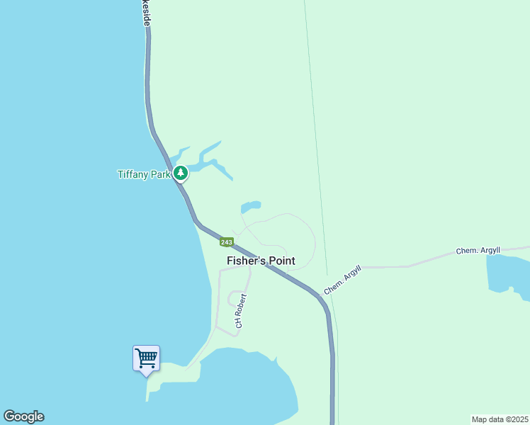 map of restaurants, bars, coffee shops, grocery stores, and more near 400 Chemin Lakeside in Knowlton