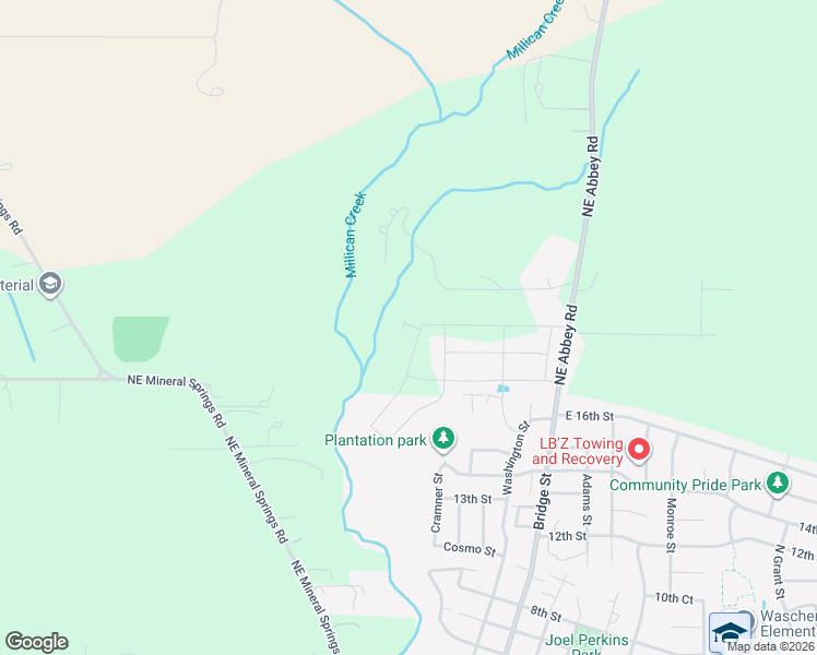 map of restaurants, bars, coffee shops, grocery stores, and more near 1857 Millican Creek Street in Lafayette