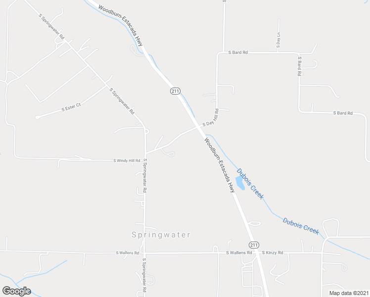 map of restaurants, bars, coffee shops, grocery stores, and more near 24200 South Day Hill Road in Estacada