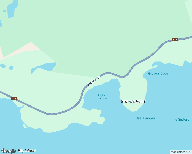 map of restaurants, bars, coffee shops, grocery stores, and more near 4613 Nova Scotia 316 in Guysborough