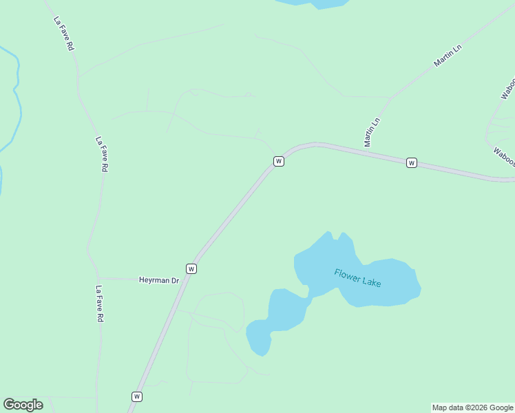 map of restaurants, bars, coffee shops, grocery stores, and more near 16026 County Highway W in Crivitz