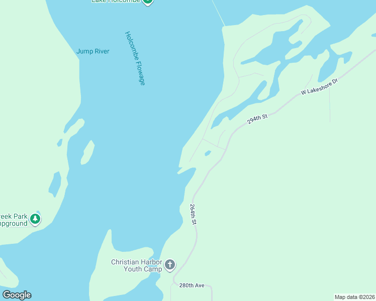 map of restaurants, bars, coffee shops, grocery stores, and more near 28572 263rd Street in Holcombe