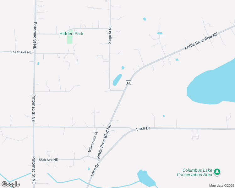 map of restaurants, bars, coffee shops, grocery stores, and more near 7843 159th Avenue Northeast in Forest Lake
