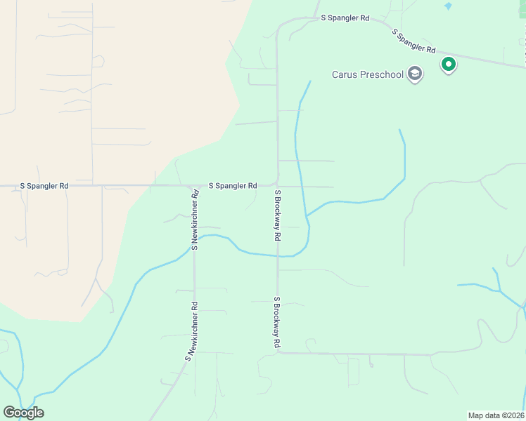 map of restaurants, bars, coffee shops, grocery stores, and more near 16078 South Spangler Road in Oregon City