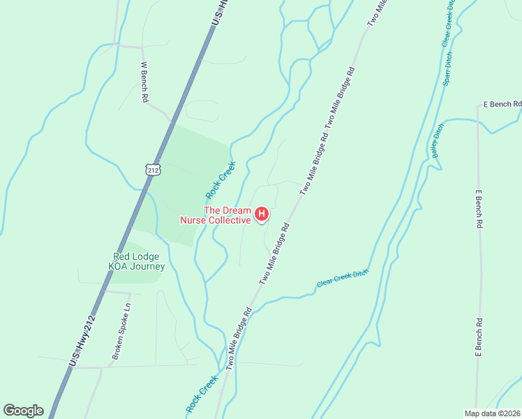 map of restaurants, bars, coffee shops, grocery stores, and more near 6 Spencer Road in Roberts