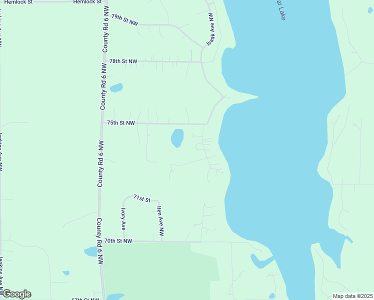 map of restaurants, bars, coffee shops, grocery stores, and more near 7409 Isaak Avenue Northwest in Annandale