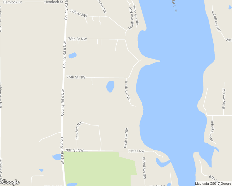 map of restaurants, bars, coffee shops, grocery stores, and more near 7409 Isaak Avenue Northwest in Annandale