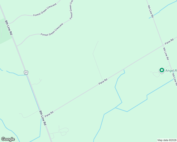 map of restaurants, bars, coffee shops, grocery stores, and more near 8395 Pana Road in Ottawa