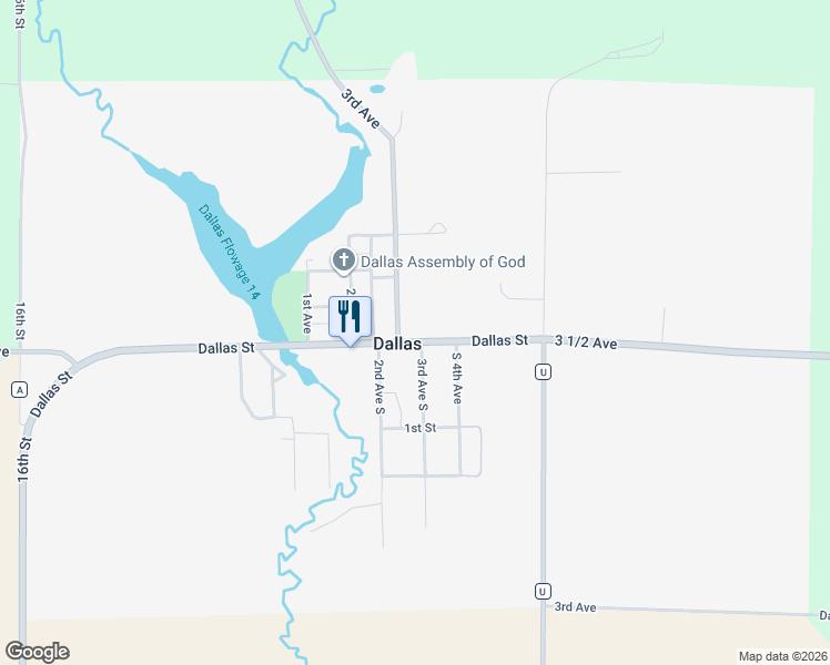 map of restaurants, bars, coffee shops, grocery stores, and more near 241 Dallas Street in Dallas