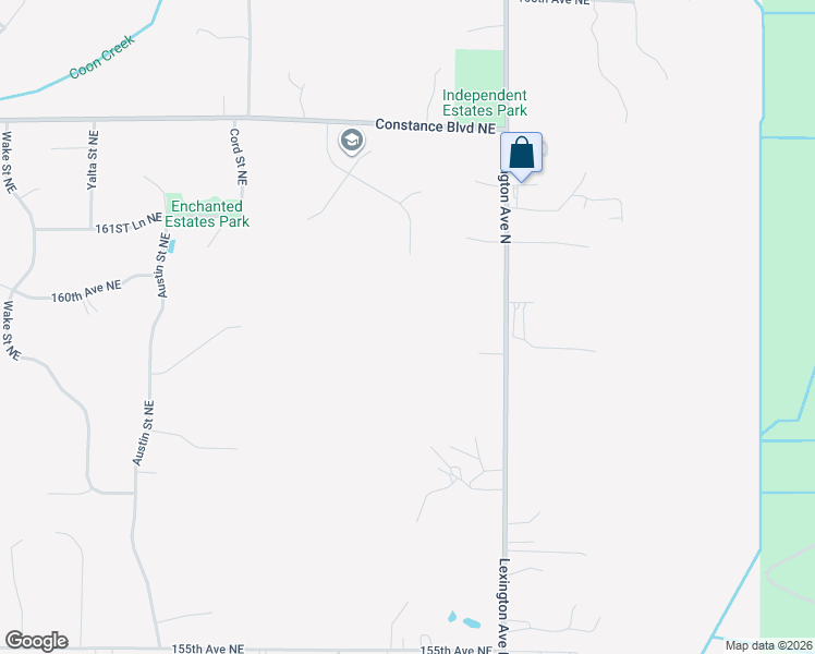 map of restaurants, bars, coffee shops, grocery stores, and more near 15946 Lexington Avenue Northeast in Ham Lake