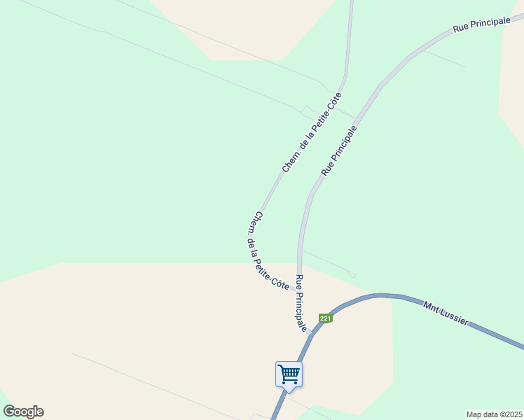 map of restaurants, bars, coffee shops, grocery stores, and more near 1370 Chemin de la Petite Côte in Saint-Michel