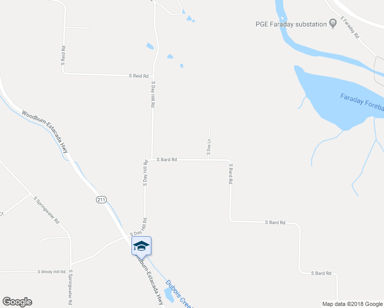 map of restaurants, bars, coffee shops, grocery stores, and more near 23750 South Bard Road in Estacada