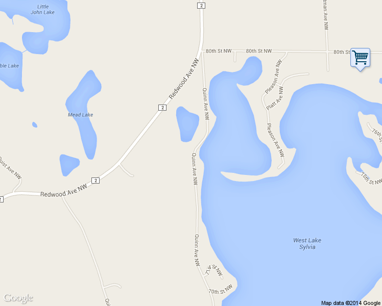 map of restaurants, bars, coffee shops, grocery stores, and more near 7595 Quinn Avenue Northwest in South Haven