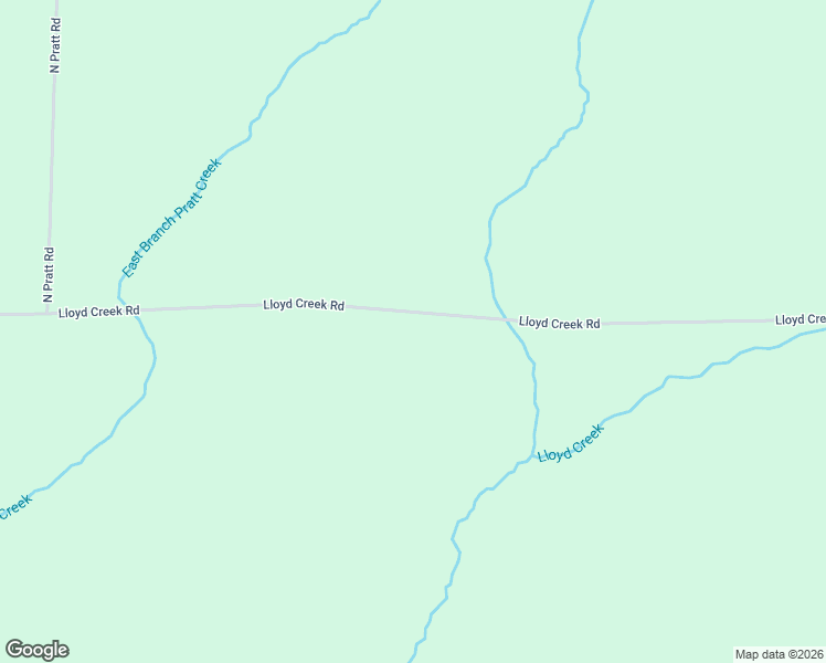 map of restaurants, bars, coffee shops, grocery stores, and more near Lloyd Creek Road in Gleason