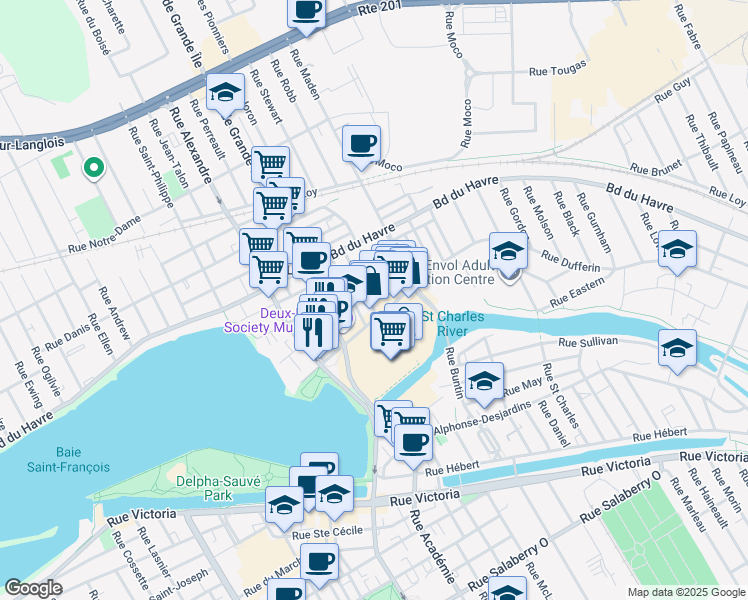 71 Rue Dufferin, SalaberrydeValleyfield QC Walk Score