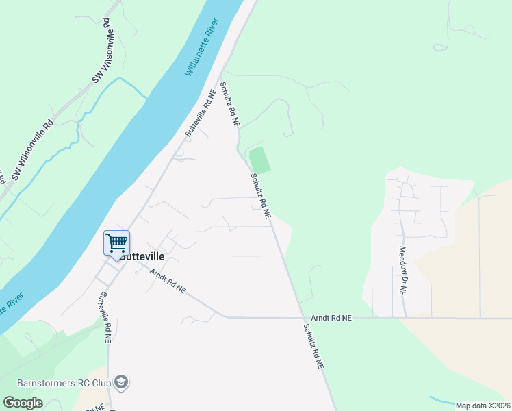 map of restaurants, bars, coffee shops, grocery stores, and more near 23821 Schultz Road Northeast in Aurora