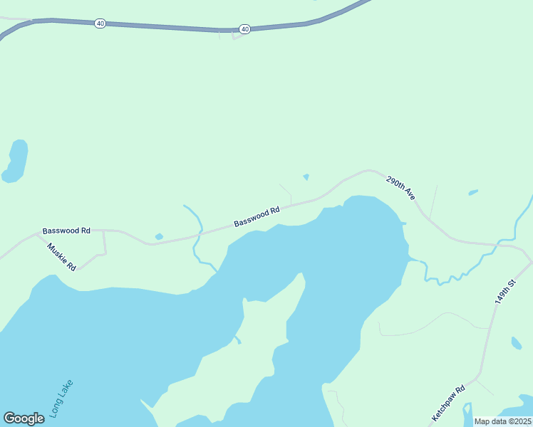 map of restaurants, bars, coffee shops, grocery stores, and more near 14461 290th Avenue in New Auburn